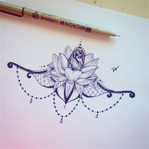 Underboob tattoo designs